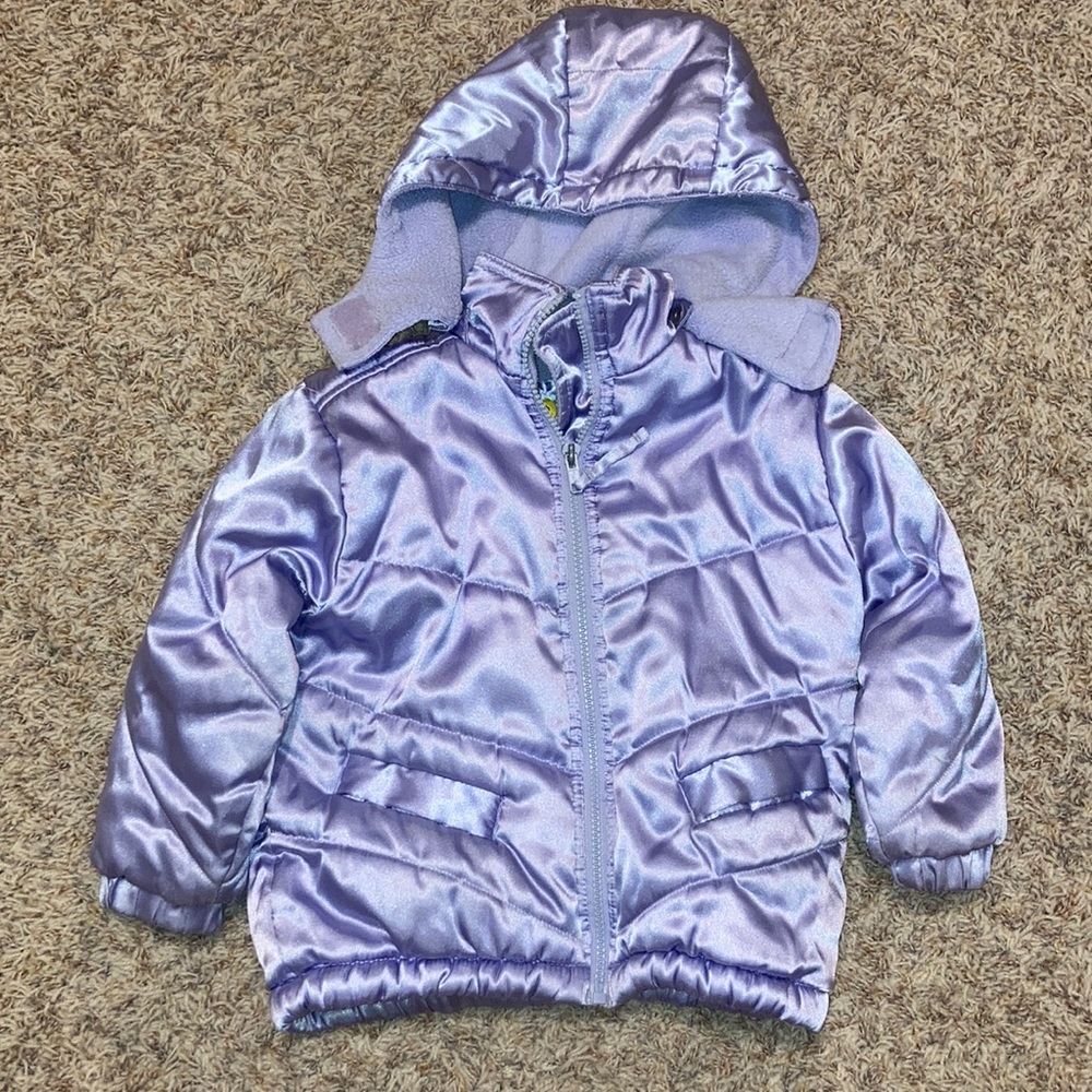 Purple Toddler Girl Coat